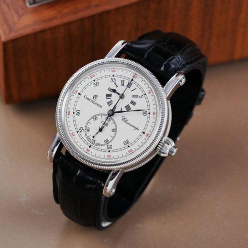 Chronoswiss - Chronoscope Regulateur Monopsuher - CH 1523 -, Handtassen en Accessoires, Horloges | Heren