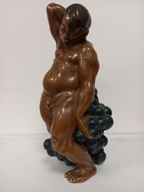 Bing & Grondahl - Kai Nielsen - sculptuur, Bacco - 25 cm -, Antiek en Kunst, Antiek | Glaswerk en Kristal