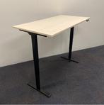 Refurbished elektrische zit-sta bureau, 160x80 cm, Ahorn, Stabureau