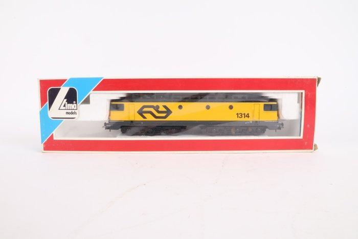 Lima H0 - 208187L - Elektrische locomotief (1) - 1314 - NS, Hobby & Loisirs créatifs, Trains miniatures | HO