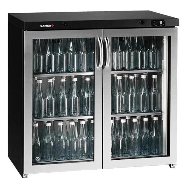 Barkoelkast | MAXIGLASS | 250L | Antracietgrijs/RVS |, Zakelijke goederen, Horeca | Keukenapparatuur, Nieuw in verpakking, Verzenden