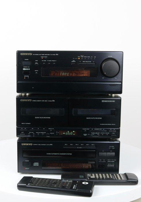 Onkyo - R-811 RDS Solid state stereo receiver, K-W606, Audio, Tv en Foto, Radio's
