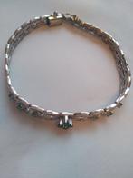 Armband - 18 karaat Witgoud Smaragd - Smaragd, Handtassen en Accessoires, Antieke sieraden