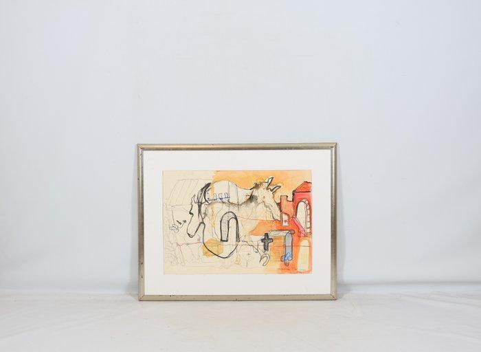 Eleonora Stol (1946-2022) - Donna incamorado de cavallo, Antiek en Kunst, Kunst | Designobjecten