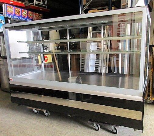 Gebaksvitrine, vitrine, toonbank 205cm, neutraal, Zakelijke goederen, Horeca | Overige