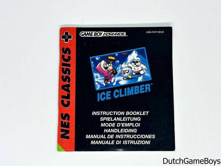 Gameboy Advance / GBA - Ice Climber - Nes Classics - NEU6 -, Games en Spelcomputers, Games | Overige, Gebruikt, Verzenden