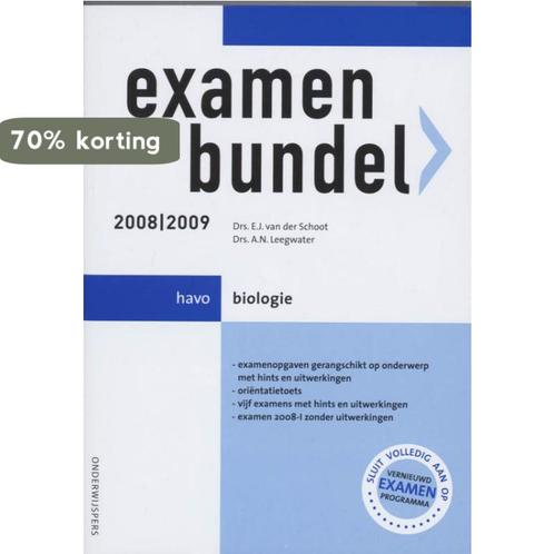 Examenbundel 2008/2009 Havo Biologie 9789006074758, Boeken, Schoolboeken, Gelezen, Verzenden