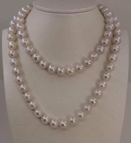 Sans Prix de Réserve - Collier - 14 carats Or blanc - Perles, Handtassen en Accessoires, Kettingen