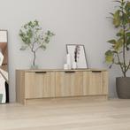 vidaXL Tv-meubel 102x35x36,5 cm bewerkt hout sonoma, Huis en Inrichting, Kasten |Televisiemeubels, Verzenden, Nieuw
