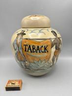 keramische grote tabakspot - Pot à tabac - Céramique,, Antiek en Kunst