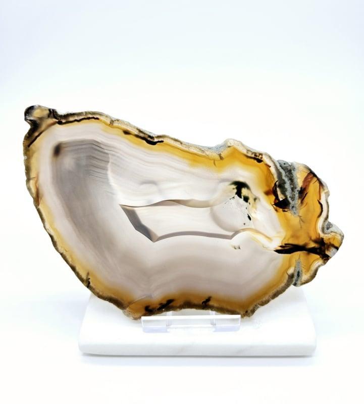 Agaat schijf, Handtassen en Accessoires, Edelstenen, Ophalen of Verzenden