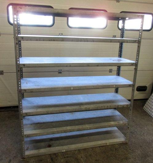 Rek, Schap, Kast, 130cm, gegalvaniseerd staal, B130 x D40 x, Zakelijke goederen, Kantoor en Winkelinrichting | Magazijn, Stelling en Opslag
