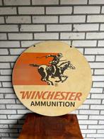 XXL Dubbelzijdig Winchester Ammunition Emaille Bord – 76 cm