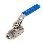 G 3/8 inch 2-Weg RVS Kogelkraan, Doe-het-zelf en Bouw, Verzenden, Nieuw