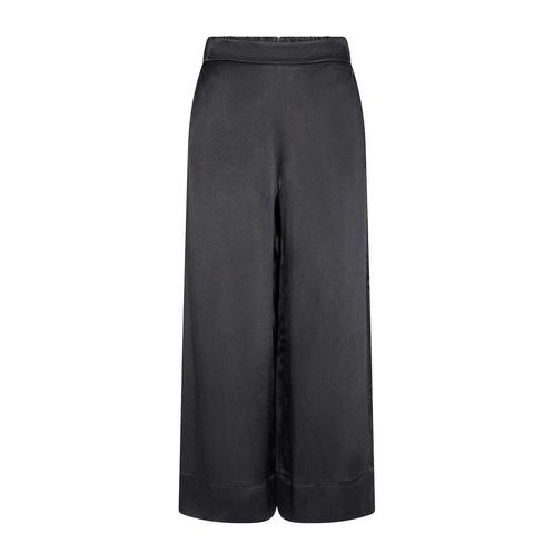 Mos Mosh • zwarte satijnen pantalon Edi • 38, Kleding | Dames, Broeken en Pantalons, Verzenden