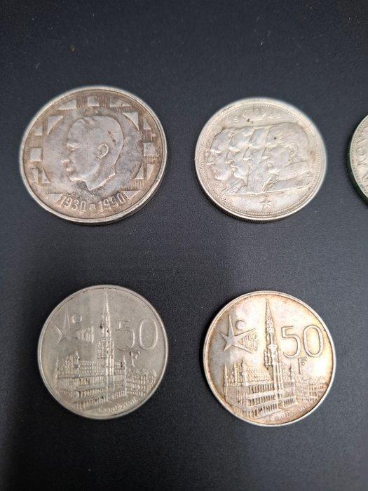 België, Nederland. Lot de monnaies argent Belgique et pays, Postzegels en Munten, Munten | Nederland