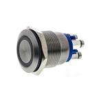 Bieden: Bulgin MPI/TE/BL/12 Stainless Steel Illuminated Pus, Ophalen of Verzenden, Nieuw