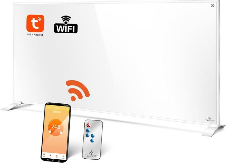 KESSER® Infraroodverwarming, energiebesparend, infrarood sta, Bricolage & Construction, Chauffage & Radiateurs, Envoi