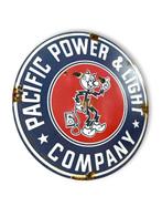 Pacific Power & Light Company - Emaille plaat - Emaille