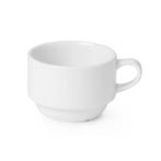 Koffiekopjes | DELTA | Porselein | Wit | 17cl | 12 Stuks |, Verzenden, Nieuw in verpakking