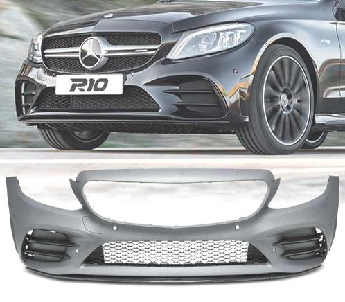 PARE-CHOCS FRONTAL MERCEDES CLASSE C W205 18-21 LOOK AMG, Auto-onderdelen, Carrosserie, Verzenden
