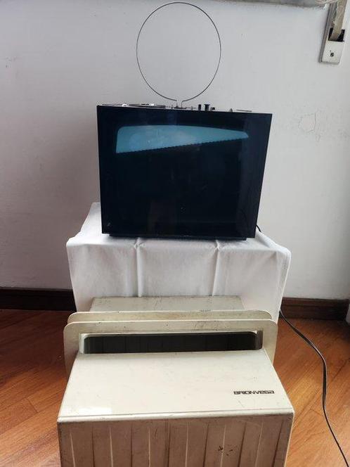 Brionvega - Télévision à écran cathodique, Antiek en Kunst, Antiek | Meubels | Stoelen en Sofa's