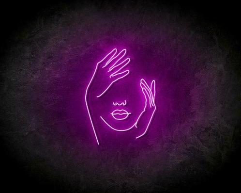 FACE ART neon sign - LED neon reclame bord, Zakelijke goederen, Horeca | Overige, Verzenden
