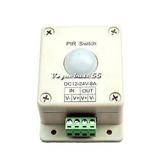 Bewegingssensor 12volt PIR switch LED, Bricolage & Construction, Électricité & Câbles, Envoi