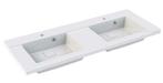 Sanifun Allibert wastafel King 1202 x 462 x 30 mm, Ophalen of Verzenden, Nieuw, Wastafel