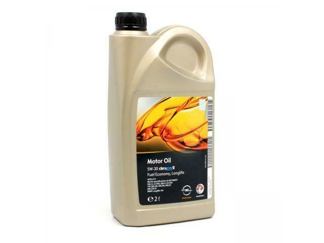 ORIGINELE Opel GM motorolie 5W30 Dexos2 LongLife 2 liter 194, Auto diversen, Overige Auto diversen, Ophalen of Verzenden