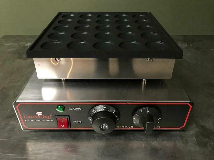 NIEUW! Poffertjesplaat | poffertjespan | 4 model | 25 50 100, Zakelijke goederen, Horeca | Keukenapparatuur, Nieuw in verpakking