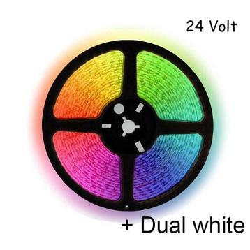 5 meter RGBW (Koud + warm wit) led strip - 60Leds/m - beschikbaar voor biedingen