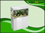 Aquael Glossy 120 wit aquarium set inclusief glossy meubel, Nieuw, Verzenden
