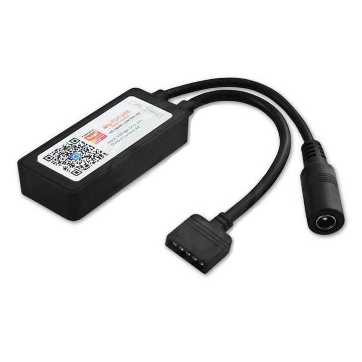 Slimme WiFi LED controller voor RGBW LED stripsAPP besturing, Huis en Inrichting, Lampen | Losse lampen, Nieuw, Verzenden
