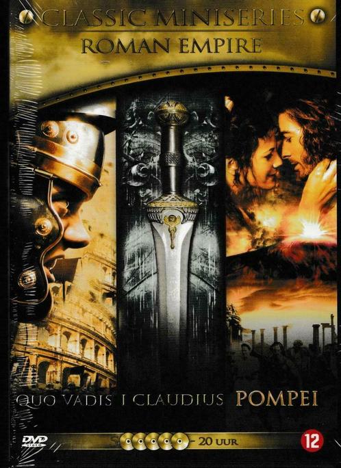 Quo Vadis, I Claudius & pompeï (5dvd) op DVD, Cd's en Dvd's, Dvd's | Avontuur, Verzenden