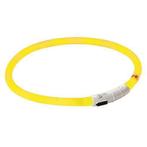 LED EASYDOG halsband - geel - inkortbaar 20 tot 70 CM -, Nieuw, Verzenden
