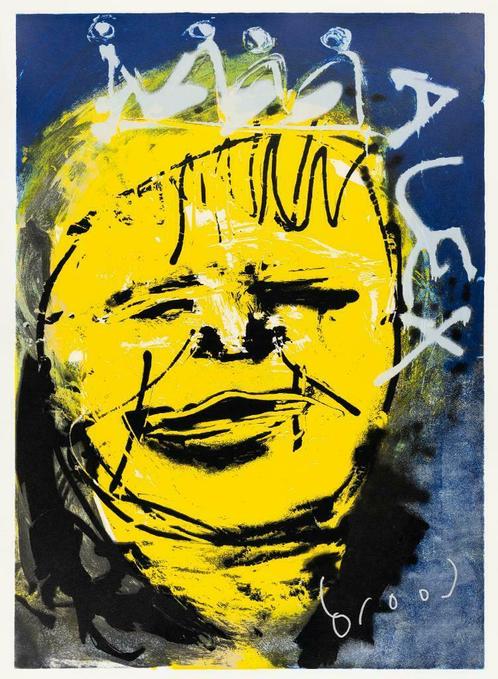 Herman Brood Zeefdruk: Alex, Antiquités & Art, Art | Lithographies & Sérigraphies, Enlèvement ou Envoi