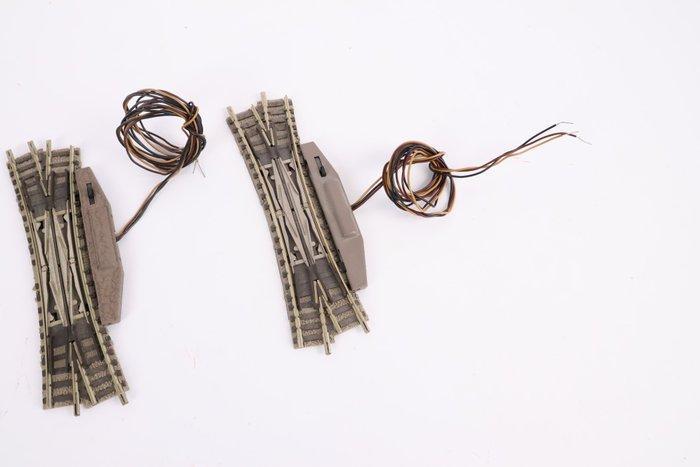 Fleischmann N - 9166/9167 - Modeltreinsporen (3) - Drie, Hobby & Loisirs créatifs, Trains miniatures | Échelle N