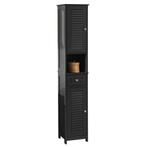 2dekans | SoBuy FRG236-DG Hoge Badkamerkast - Met Lades -, Huis en Inrichting, Woonaccessoires | Spiegels, Ophalen of Verzenden