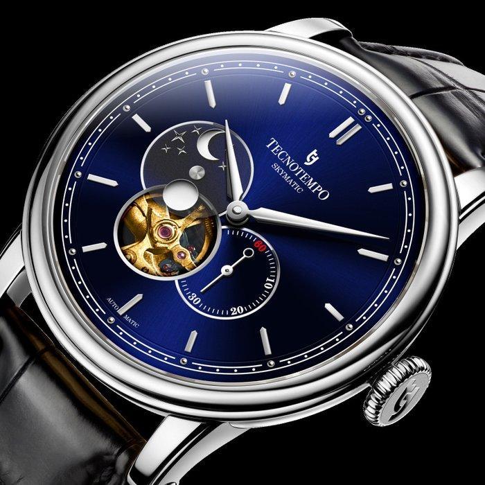 Tecnotempo - Skymatic - Automatic - Blue Dial - - Zonder, Handtassen en Accessoires, Horloges | Heren