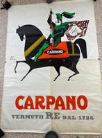 Armando Testa - Poster Pubblicitario- VERMOUTH CARPANO CAVAL