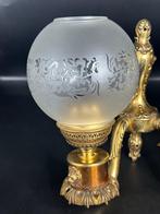 Lampe murale - Applique murale Napoléon III en bronze doré –