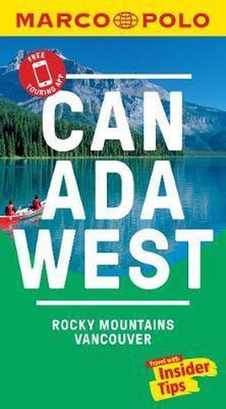 Canada West Marco Polo Pocket Travel Guide 2019 - with pull, Boeken, Overige Boeken, Zo goed als nieuw, Verzenden