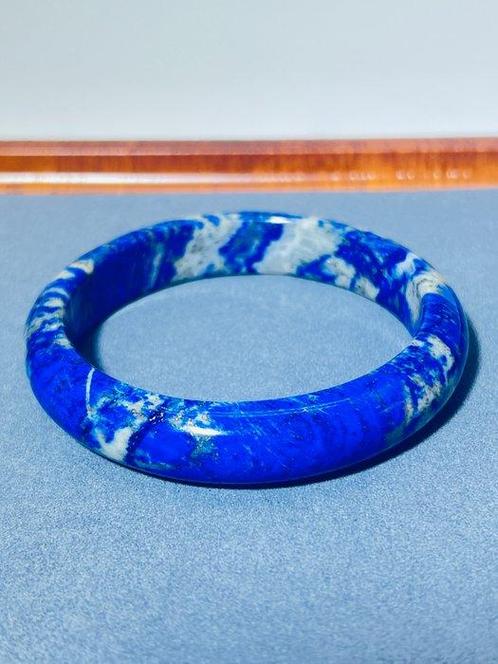 ***GEEN RESERVE*** Exquise Lapis Lazuli Bangle – Een, Verzamelen, Mineralen en Fossielen
