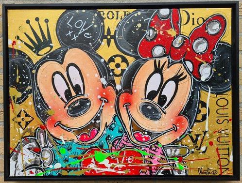 Mickey and Minnie Love Vuitton