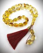 Perles de prière en ambre baltique de 45,7 g – 33+3 MISBAHA, Nieuw