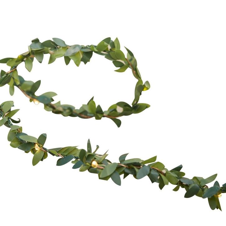 Bloemenslinger Met Licht 2m, Hobby en Vrije tijd, Feestartikelen, Nieuw, Verzenden