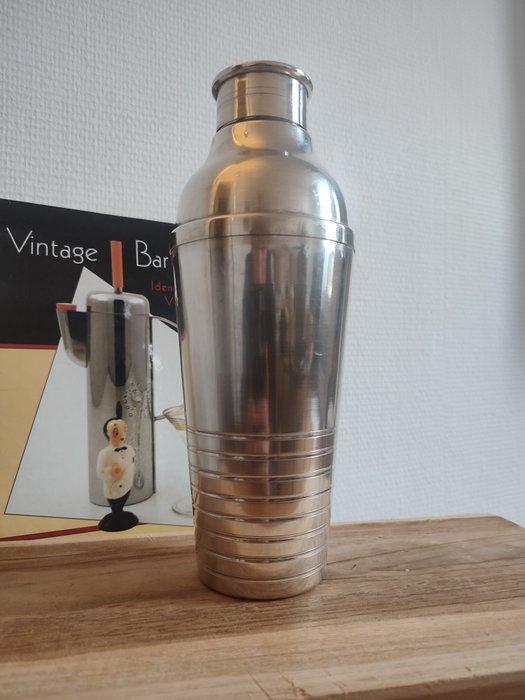 Cocktailshaker - Verzilverd - Franse shaker, Antiek en Kunst, Antiek | Meubels | Tafels