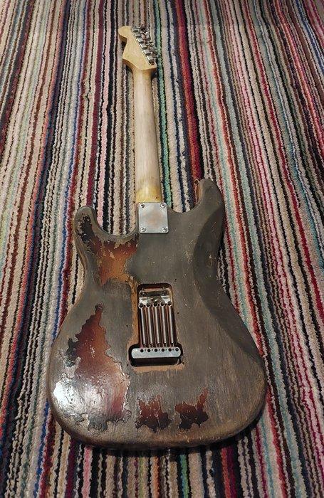 Partscaster - SRV Copy - - Elektrische gitaar (Zonder, Musique & Instruments, Instruments à corde | Guitares | Acoustiques