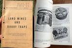WW2 US Army Boobytraps & Mines manual  - German, Italian,, Collections, Objets militaires | Seconde Guerre mondiale